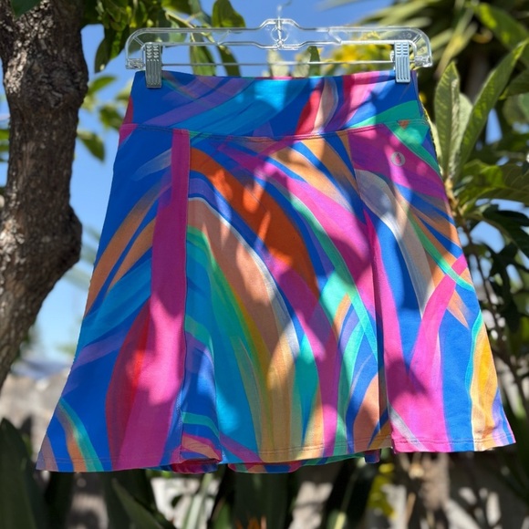 Dona Jo The Ultimate Skirt Groovy Golf Tennis Pickleball Skorts Size Small - Picture 2 of 8